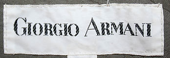 Trench coat, Giorgio Armani (Italian, founded 1974), synthetic fiber, Italian