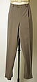 Suit, Giorgio Armani (Italian, founded 1974), (a, b) wool; (c) cotton; (d–f) silk, European