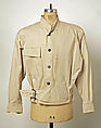 Jacket, Byblos (Italian, founded 1983), cotton, Italian