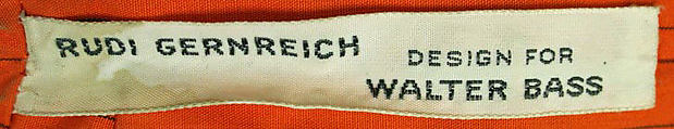 Coat, Rudi Gernreich (American (born Austria), Vienna 1922–1985 Los Angeles, California), wool, American