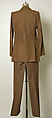 Suit, Jackie Rogers (American), cotton, American
