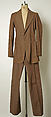 Suit, Jackie Rogers (American), cotton, American