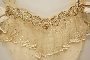 Ball gown, Jeanne Hallée (French, 1870–1924), silk, metal, French
