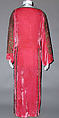 Dress, Babani (French, 1892–1940), silk, metal, Italian