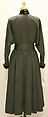 Dress, House of Chanel (French, founded 1910), wool, leather, French