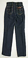 Jeans, cotton, American