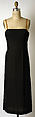 Evening dress, House of Dior (French, founded 1946), cotton, silk, French
