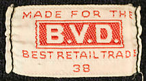 Bathing trunks, BVD (American, founded 1876), wool, American