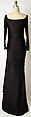 Evening dress, Patrick Kelly (American, Vicksburg, Mississippi 1954–1990 Paris), synthetic fiber, metal, French