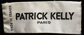 Cape, Patrick Kelly (American, Vicksburg, Mississippi 1954–1990 Paris), wool, metal, French