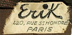 Hat, silk, French