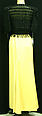 Evening ensemble, Oscar de la Renta, LLC. (American, founded 1965), silk, American