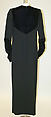 Evening dress, James Galanos (American, Philadelphia, Pennsylvania, 1924–2016 West Hollywood, California), silk, American
