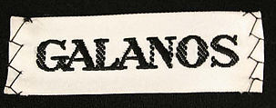 Evening dress, James Galanos (American, Philadelphia, Pennsylvania, 1924–2016 West Hollywood, California), silk, American