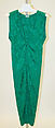 Evening dress, James Galanos (American, Philadelphia, Pennsylvania, 1924–2016 West Hollywood, California), silk, American