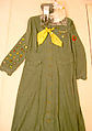 Uniform, Mainbocher (French and American, founded 1930), cotton, elastic, metal, American