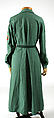 Uniform, Mainbocher (French and American, founded 1930), cotton, elastic, metal, American