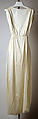 Beachwear, Madame Grès (Germaine Émilie Krebs) (French, Paris 1903–1993 Var region), cotton, French