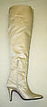 Evening ensemble, House of Chanel (French, founded 1910), silk, metal, French