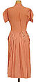 Dress, Claire McCardell (American, 1905–1958), synthetic fiber, American