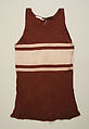 Shirt, cotton, probably American