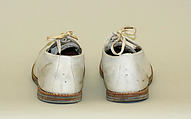 Athletic shoes, leather, American