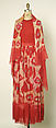 Evening ensemble, Halston (American, Des Moines, Iowa 1932–1990 San Francisco, California), rayon, silk, American