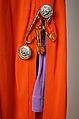 Evening dress, Versace Couture (Italian, founded 1992), synthetic fiber, metal, Italian
