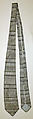 Necktie, Dominique France, silk, American or European