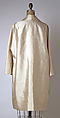 Raincoat, House of Balmain (French, founded 1945), silk, French