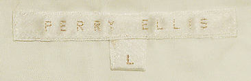 Shirt, Perry Ellis Sportswear Inc. (American, founded 1978), rayon, American