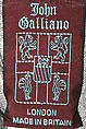 Shirt, John Galliano (British, born Gibraltar, 1960), cotton/polyester blend, British