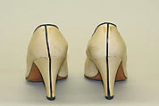 Pumps, House of Chanel (French, founded 1910), leather, French