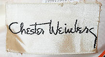 Ensemble, Chester Weinberg (American, 1941–1985), synthetic fiber, American