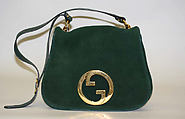 Purse, Gucci  Italian, leather, brass, Italian