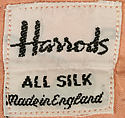 Pajamas, Harrods, Ltd. (British, founded London, 1834), silk, British