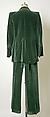 Suit, silk, American or European
