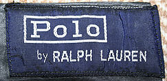 Suit, Ralph Lauren (American, born 1939), wool, American