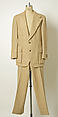 Suit, Ralph Lauren (American, born 1939), wool, American