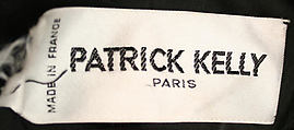 Jacket, Patrick Kelly (American, Vicksburg, Mississippi 1954–1990 Paris), lamb, leather, French
