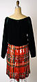 Evening ensemble, Oscar de la Renta, LLC. (American, founded 1965), silk, plastic, American