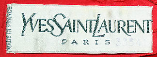 Evening dress, Yves Saint Laurent (French, founded 1961), silk, French