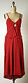 Evening dress, Madame Grès (Germaine Émilie Krebs) (French, Paris 1903–1993 Var region), silk, French