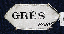 Dress, Madame Grès (Germaine Émilie Krebs) (French, Paris 1903–1993 Var region), synthetic fiber, French
