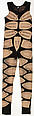 Unitard, Willie Cole (American, born Newark, New Jersey, 1955), nylon, spandex, American