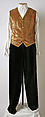 Ensemble, House of Dior (French, founded 1946), cotton, synthetic fiber, silk, French