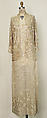 Evening ensemble, Halston (American, Des Moines, Iowa 1932–1990 San Francisco, California), silk, synthetic fiber, plastic, American