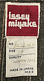 Skirt, Issey Miyake (Japanese, 1938–2022), linen, Japanese