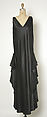 Evening dress, Halston (American, Des Moines, Iowa 1932–1990 San Francisco, California), silk, American