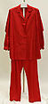 Lounging pajamas, Halston (American, Des Moines, Iowa 1932–1990 San Francisco, California), silk, American
